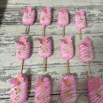 Butterfly Baby Girl Cookie Dough filled Pops-1 Dozen