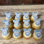 Baby Boy Mini Cupcakes