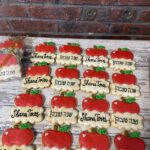 Placecard Shana Tova Apple Gift Rosh Hashana Cookie  - - Image 2