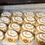 Cinnamon bun cookie