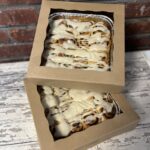 Cinnamon buns Dairy Cream Cheese frosting - Cholov Yisroel