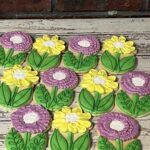 Flower Cookies set - can be done in any color to match your table