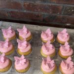 Standard sized butterfly cupcakes