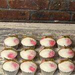 Standard sized embossed cupcakes