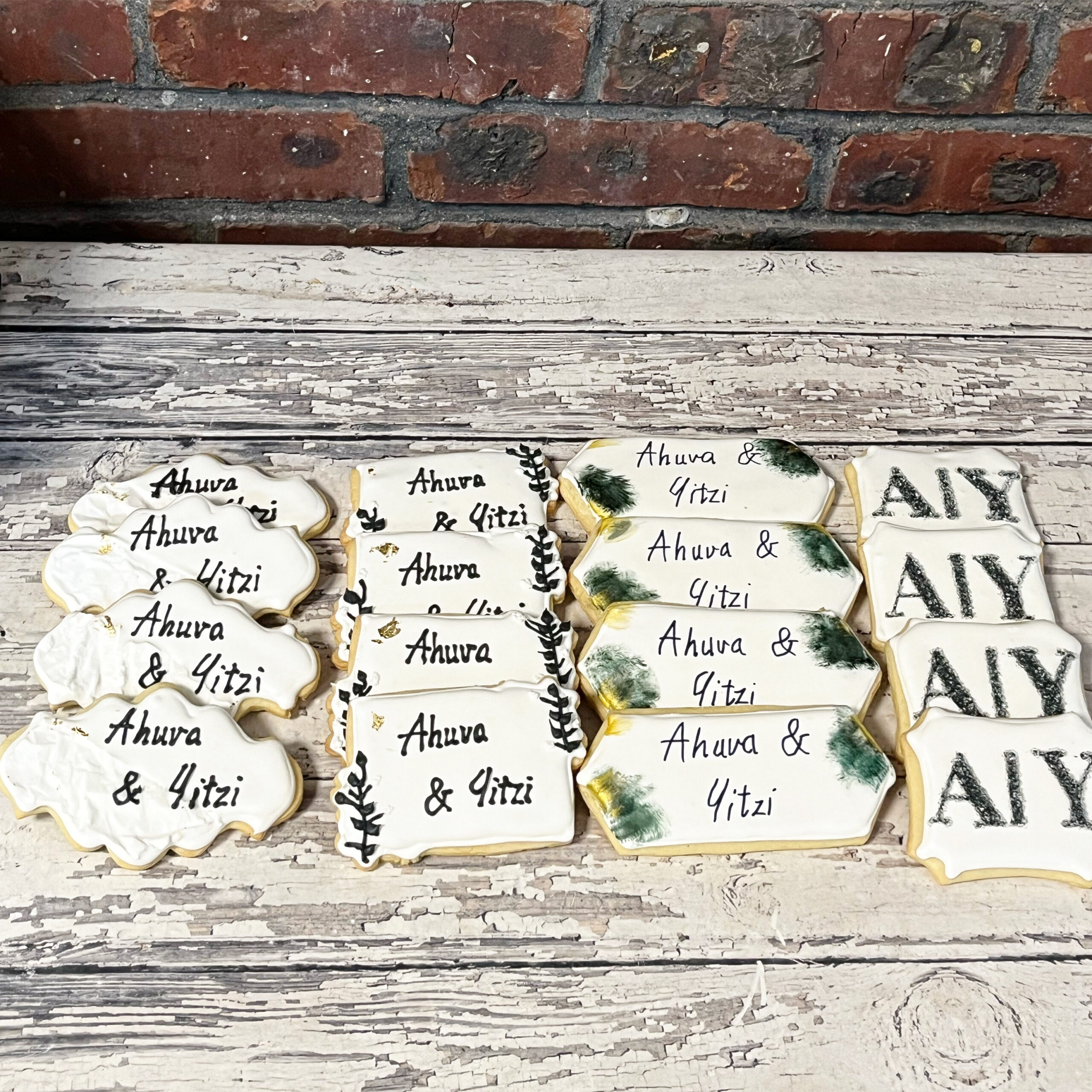 Engagement set - Cookie Favors - Personalized