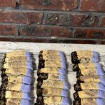 Chocolate Chip Dipped Biscotti color coordinating to match your party