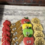 Cute rosh hashana cookie gift set - New Year Cookies - Shana Tova Rosh Hashana Gift