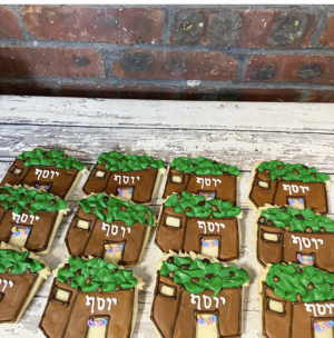 Sukkah ushpizin Sukkot Succot succos cookie favors succah