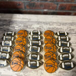 Mini Basketball & Football Cookie Favors