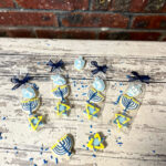 Mini hannukah Cookies Dreidel Menorah Star of David - Chanukah Cookie Favors