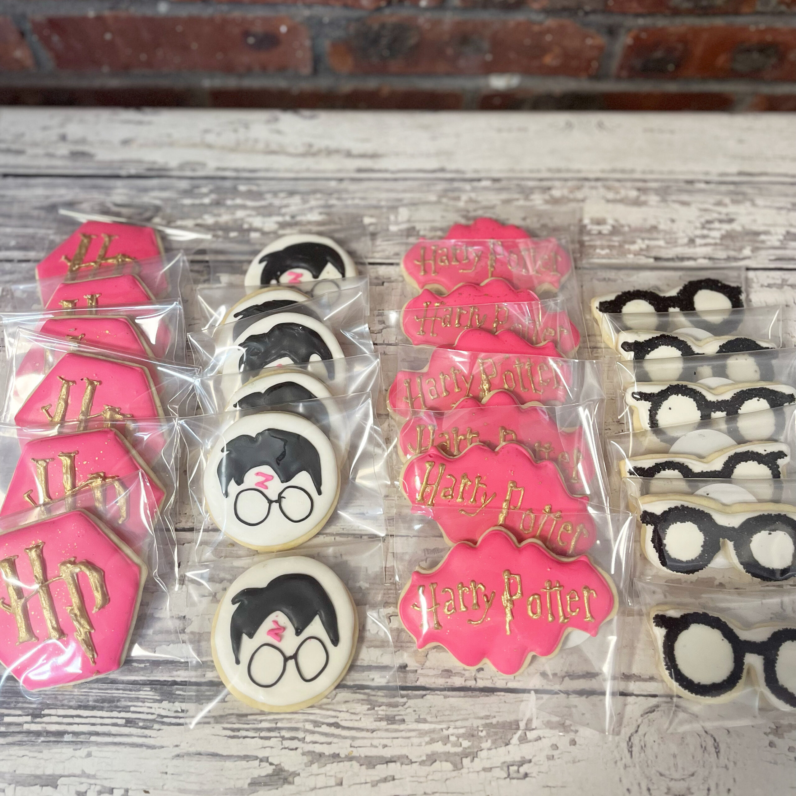 Harry Potter Birthday Cookie Favors - Cookies