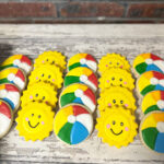 Beach ball Sun beach  Cookies