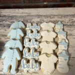 Baby boy Cookie Favors
