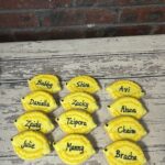 Esrog Etrog Sukkot Placecard Cookies