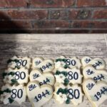 80th birthday cookie favors - cookies -  1 Dozen -80