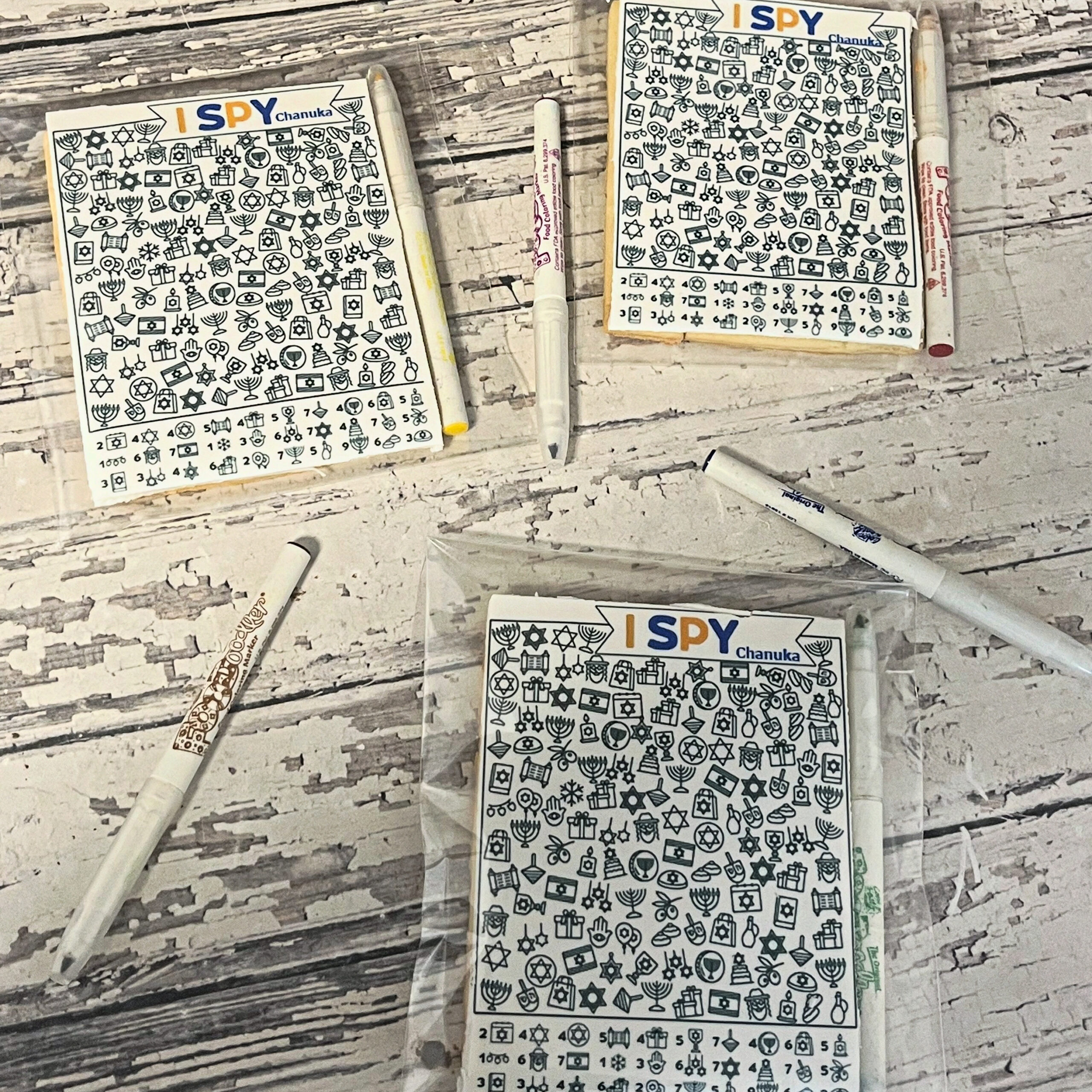I spy chanuka Chanukah Hanukkah activity