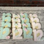 Number 12 - Bas Mitzvah / Bat Mitzvah twelve cookie party favors