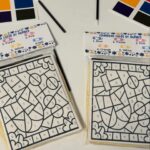 Chanukah Paint by Number Large Cookie Hannukah Chanuka Edible Activity